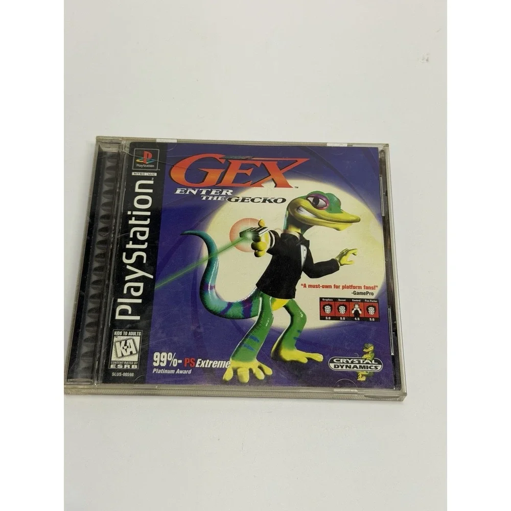 Crystal Dynamics Gex: Enter the Gecko PS1 NTSC-U/C K-A Gex Series